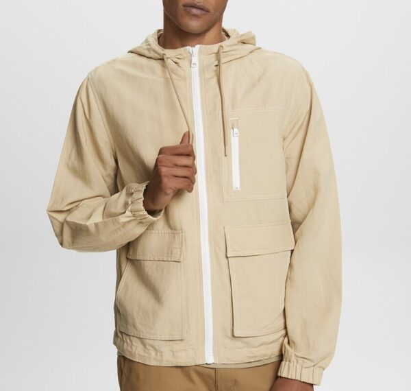 Brown Zip Up Hoodie