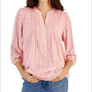 Pink and White Mixed Blouse - 10 Pieces