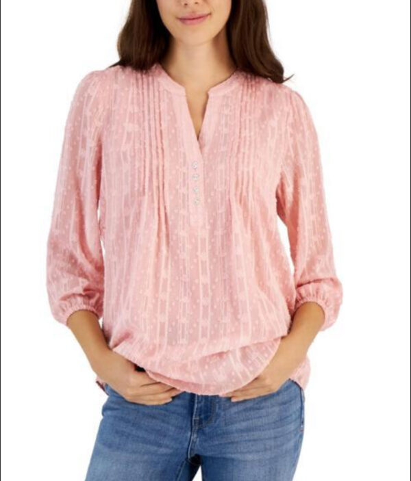 Pink and White Mixed Blouse - 10 Pieces